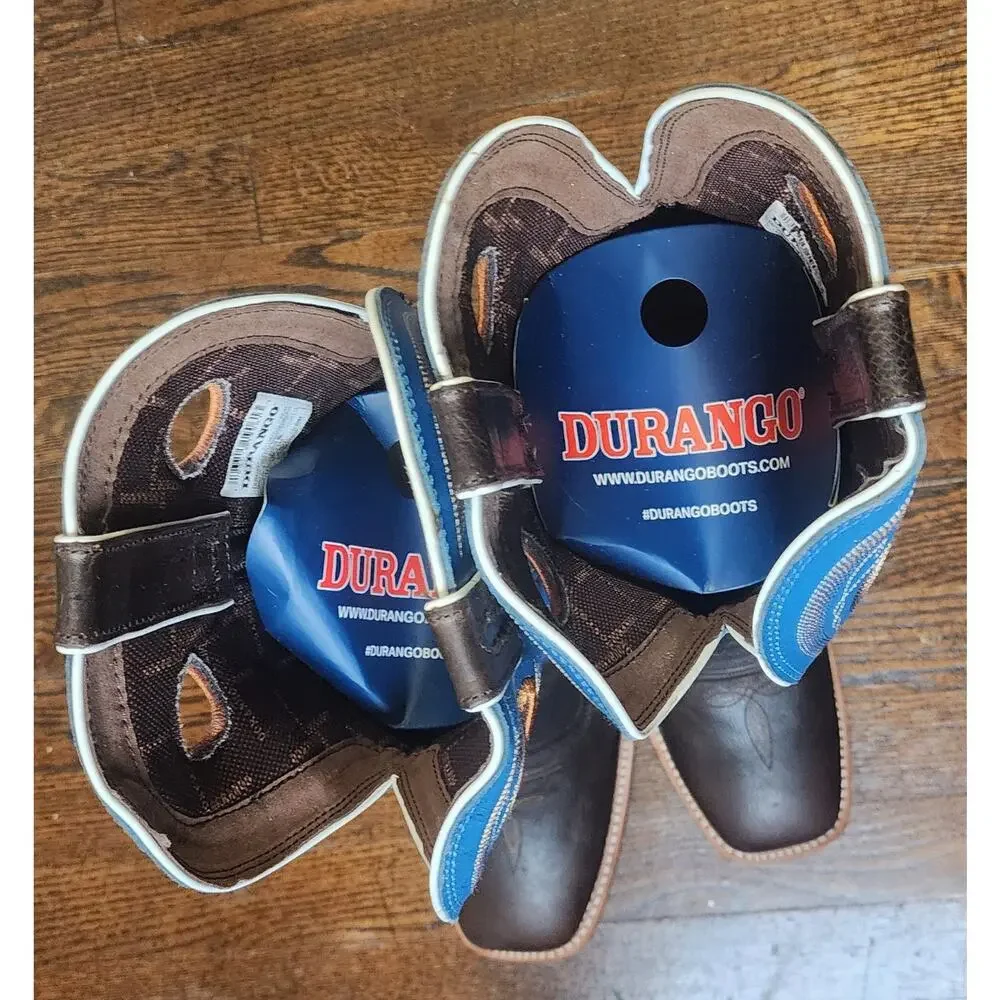 Men's Durango Rebel Pro Brilliant Blue Boots Style - DDB0337 EUC - Size US 11 M